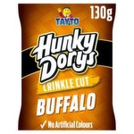 Tayto Hunky Dorys Buffalo Crinkle Cut Crisps (130 g)